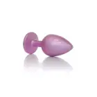 Plug-Jewellery Pērļu rozā anālais spraudnis – L – 9 cm – Caurspīdīgs — Foto 3