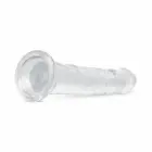 You2Toys Jelly – klasisks caurspīdīgs želejas dildo – 18 cm — Foto 5