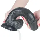 9'' Squirt Extreme дилдо – черный — Фото 5