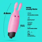 CRUSHIOUS O-PET truša vibrators – 8.8 cm (3.5″) – rozā Foto 6