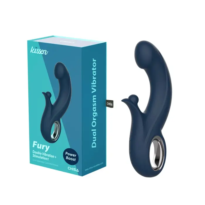 Fury Vibrator – 20.3 cm (8″) – Black
