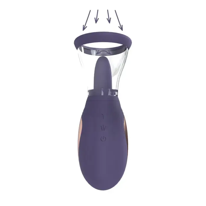 Satisfyer Enhance Rechargeable Intimate Vacuum Pump – Purple