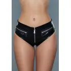 Ring Me Up Shorts with Cheeky Bottom - Black - S Photo
