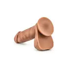 COVERBOY The Matador – anatomisks PVC dildo ar piesūcekni – miesas krāsā – 20,3 cm — Foto 4