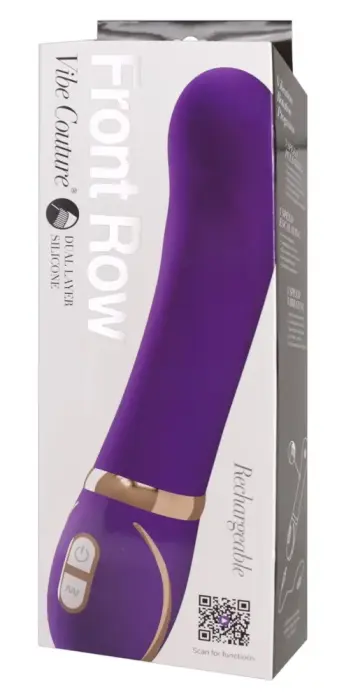 Front Row реалистичный вибратор для точки G – 22 cm (8.6″) – фиолетовый
