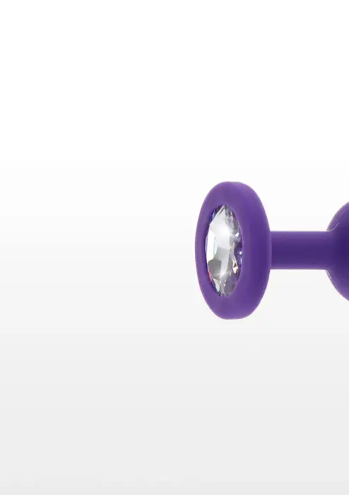 Deimantinis analinis kištukas S – 10 cm (4″) – Violetinis Photo