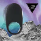 FeelzToys Thor melns uzlādējams intīmais gredzens, 3 režīmi, ūdensizturīgs — Foto 2