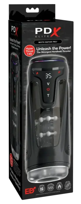 PDX Elite Moto-Bator Pro Light automaatne seade soojenduse ja vibratsiooniga