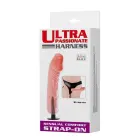 BAILE strap-on reālistisks dildo – 22 cm – miesas krāsa Foto 6