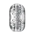 Lingam Khani, vibrējošs masturbators, TPE, caurspīdīgs, 9 cm Foto 4