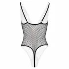 Боди Christine Body Dewi с открытой промежностью – чёрное – L/XL — Фото 7