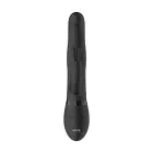Izara Rotējošs pērļu truša vibrators – 22+ cm – melns — Foto 5