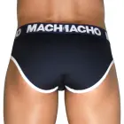 Macho MCH008 – classic men's briefs with push-up cup – navy blue – M — Photo 3