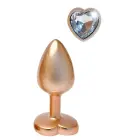 GLEAMING LOVE kištukas – S – 7.1 cm (2.8″) – Auksas Photo