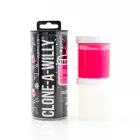 Clone-A-Willy Silikona uzpilde Glow in the Dark Hot Pink 85g — Foto 2