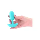 INYA Pulse – rechargeable silicone anal plug – teal – 3 speeds 7 functions – waterproof – 11 cm — Photo 3