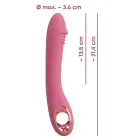 You2Toys Slim G-Spot Rose вибратор для точки G – 21.4 cm (8.4″) – розовый — Фото 11