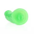 Slim reālistisks dildo ar piesūcekni - tumsā spīdošs - 15.5 cm (6″) — Foto 4
