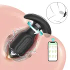 Bliss APP Vibrating Anal Plug – 10 cm – Black — Photo 7