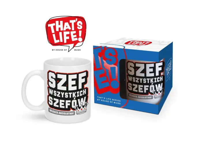 That's Life kruus 300 ml – „Szef wszystkich szefów“