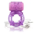 The Screaming O Charged Big O Rechargeable Intimate Ring – Purple — Photo 2