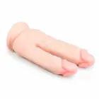 EasyToys – dual-ended silicone dildo with suction cup – 18 cm — Photo 3