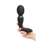 Lokāms Alluvion XLR8 wand vibrators ar diviem motoriem – melns — Foto 7