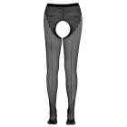 Crotchless Pantyhose with Back Seam – Black — Photo 5