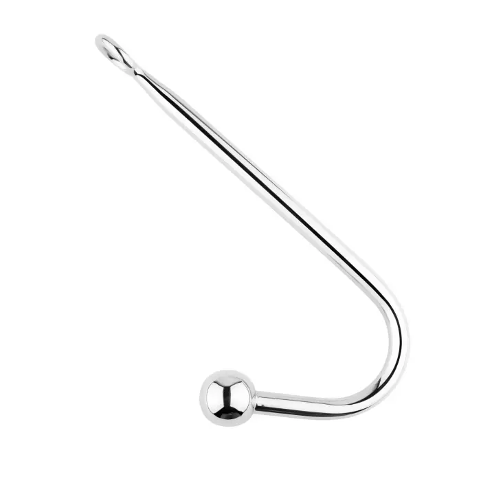 Anālais āķis – Fetish – 24 cm – Metāls Foto 2