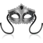Ohmama – Veneetsia stiilis mask musta teemantreljeefiga – hall — Foto 1