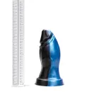 Kiotos Revolt Blue Wave 07 Medium – silikoninis dildo – 18,5 cm — Nuotrauka 5