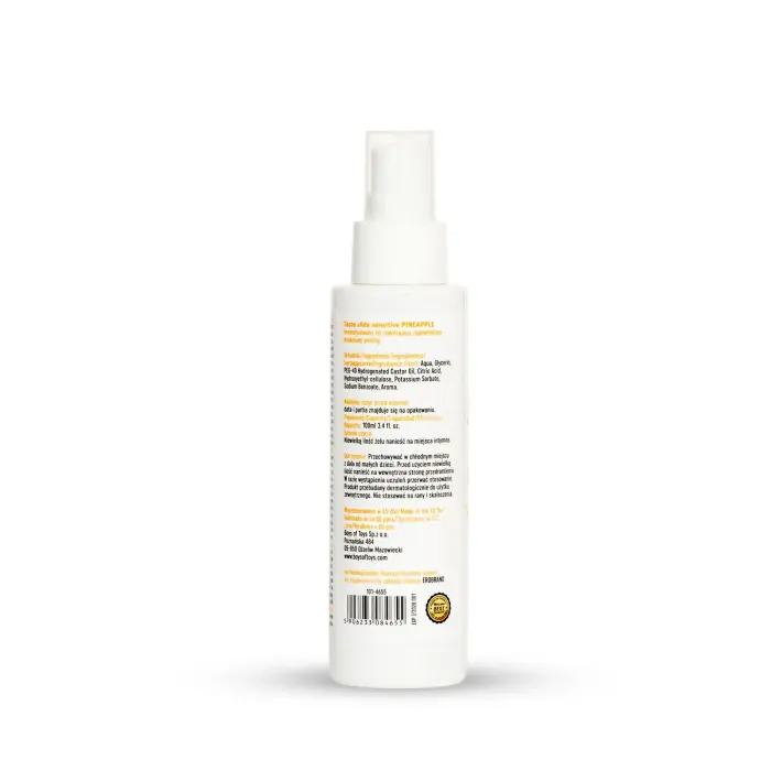 MyLove Taste-slide Sensitive ananāsu lubrikants ar garšu – 100 ml Foto 8