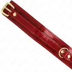 KINK Wine Red Adjustable Collar with Gold Accents 29-42.5 cm — Photo 5