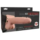 FFS 7 полый страпон-дилдо – 18.9 cm (7.4″) – черный — Фото 1
