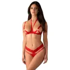 Obsessive Cupide Desir Lingerie Set – Red – L/XL — Photo 1