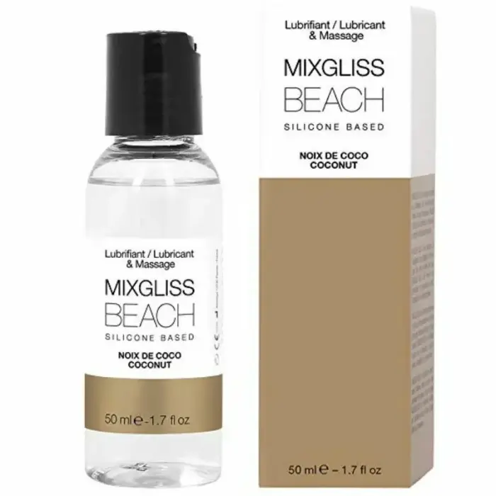 Mixgliss Beach 2-in-1 silicone lubricant – coconut – 50 ml