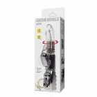 BAILE Amour Missile caurspīdīgs rotējošs vibrators – 26.5 cm (10.4″) – caurspīdīgs — Foto 8
