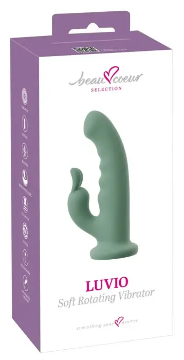 beau coeur Luvio вращающийся кролик-вибратор – 19.3 cm (7.6″) – розовый