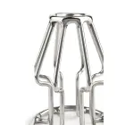 Trapezoid Anal Plug – S – Silver — Photo 5