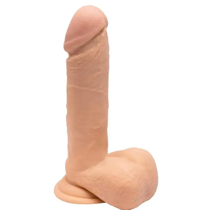 Rotējošs vibrējošs dildo – 19 cm (7.5″) – TPE Foto 3