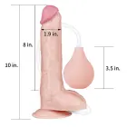LoveToy Squirt Extreme Dildo – realistic dildo – PVC – flesh – 25.4 cm — Photo 2
