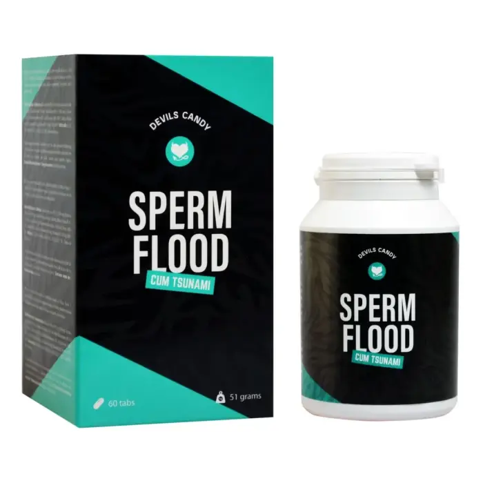 Devil's Candy Sperm Flood таблетки – 60 шт. – Травы и пищевая добавка для мужчин