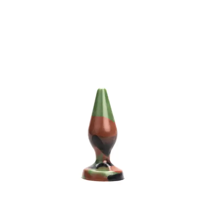 Kiotos Revolt Green Army 24 Medium – silikoonist anaalkork – 14,5 cm