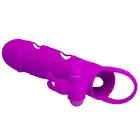 PRETTY LOVE – varpos rankovė su sėklidžių juosta ir vibracija – violetinis — Nuotrauka 4