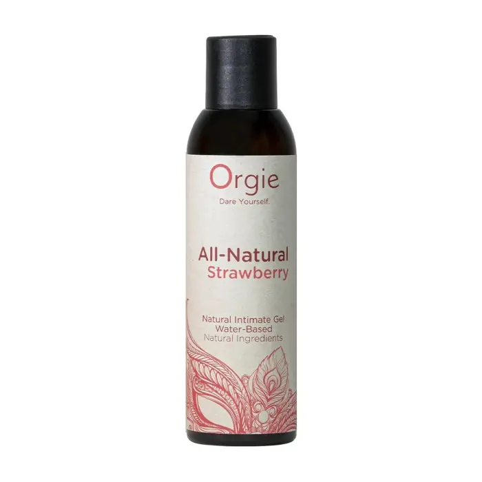 Dabīgs ūdens bāzes lubrikants – zemeņu – 150 ml