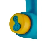 Wave Buzzer vibrējošs anālais spraudnis – 10 cm – Melns — Foto 4