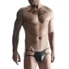 Men's Jockstrap with Wet Look, Open Back and Decorative Element – XL — Photo 1