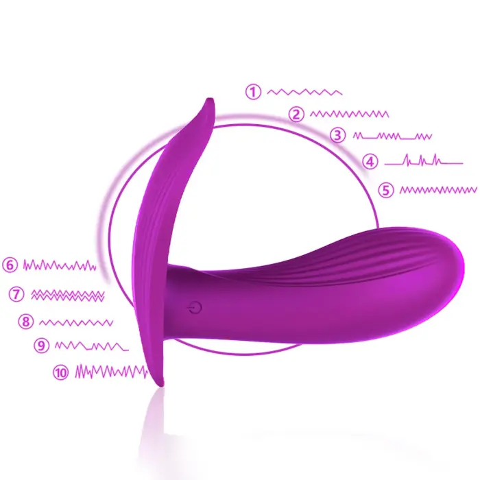 Silikona biksīšu vibrators ar apsildi un balss vadību – 10 funkcijas Foto 13