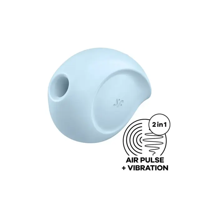 Sugar Rush gaisa pulsa stimulators – zils Foto 5