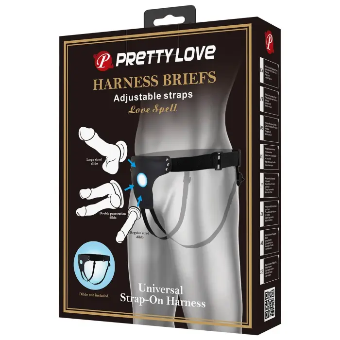 PRETTY LOVE - HARNESS BRIEFS Love Spell Universal Strap-On Harness Foto 11